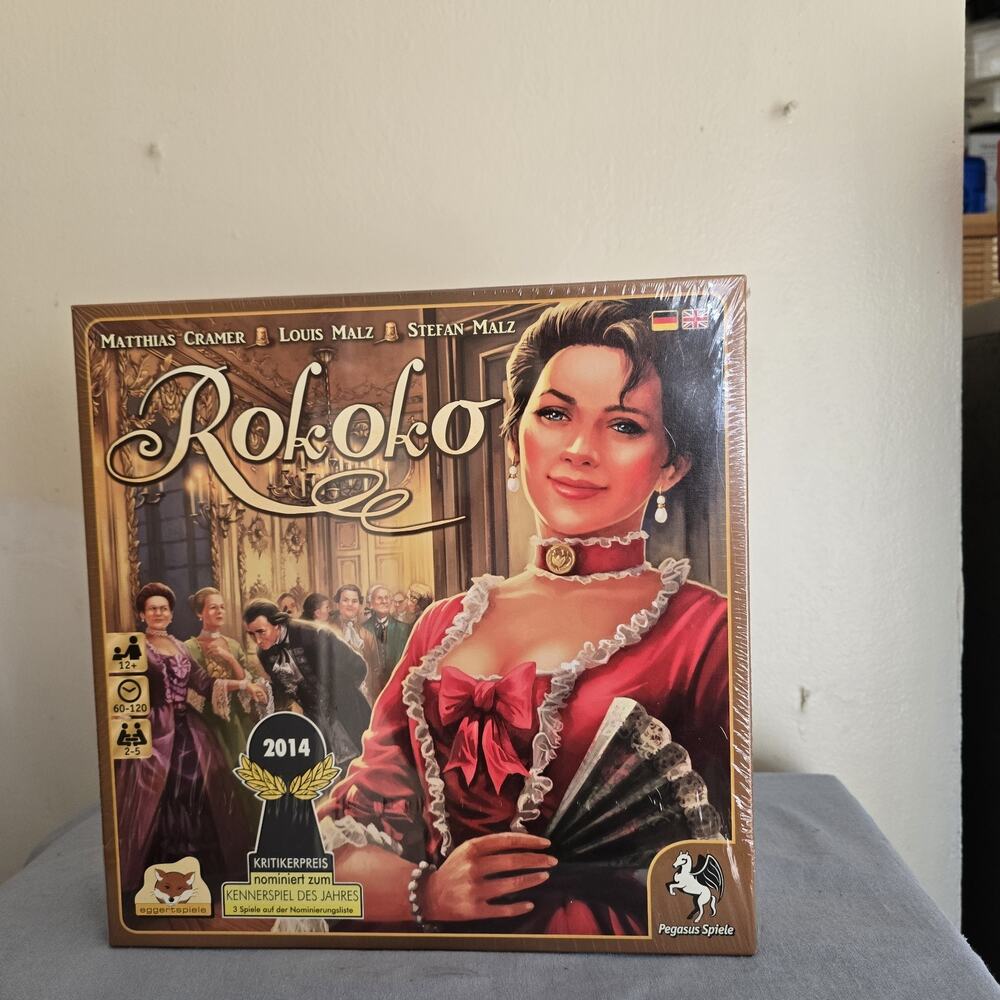 Rokoko Board Game Rococo 2013 Pegasus Spiele Games Brand New Factory Sealed